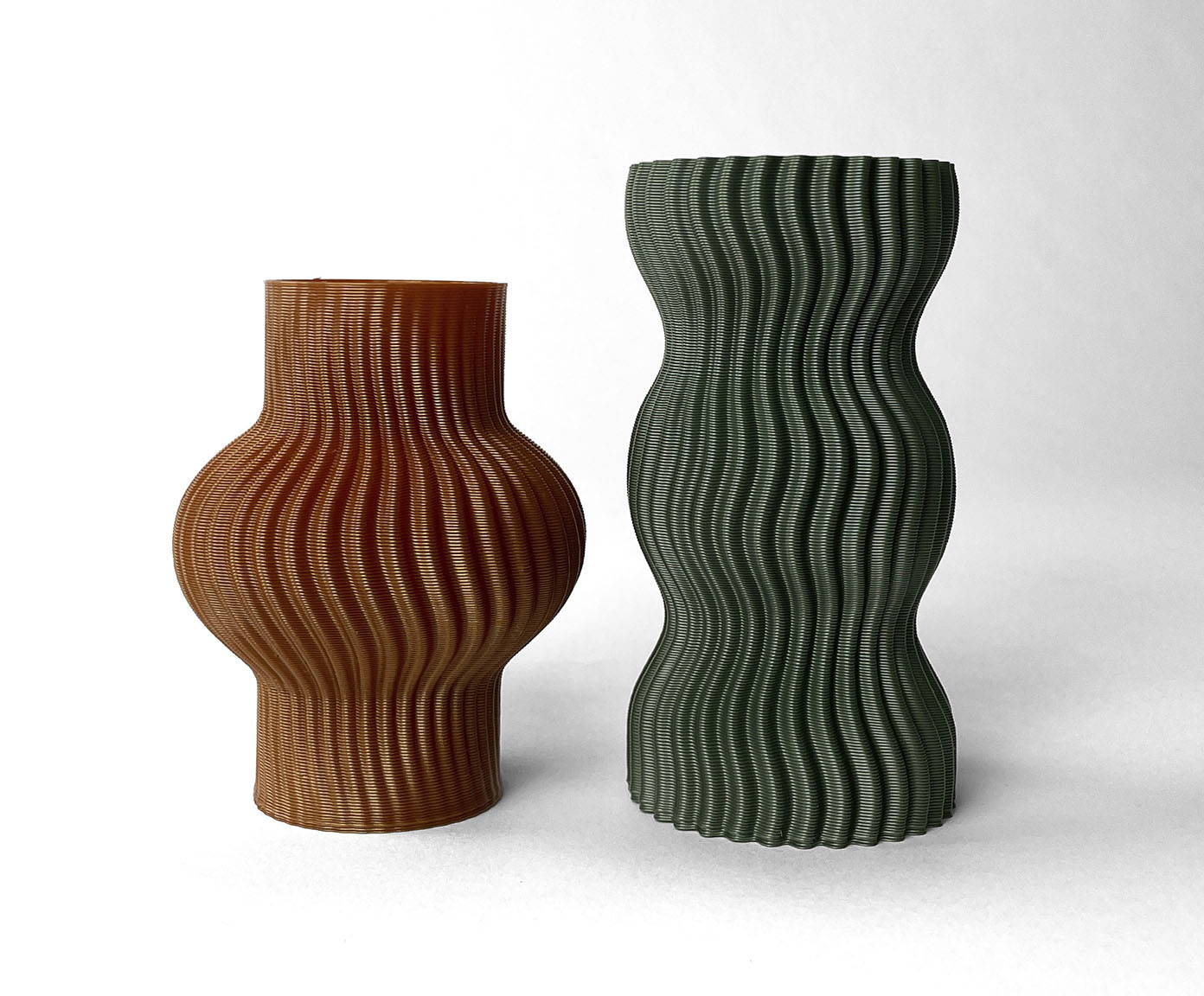 Mini Vaso Onda 3 Verde image number 5