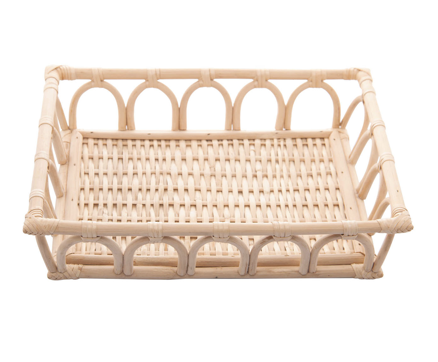 Bandeja Decorativa Nature em Rattan image number 0