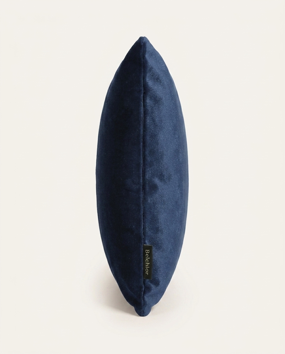 Almofada Premium Lisa Azul Navy image number 3