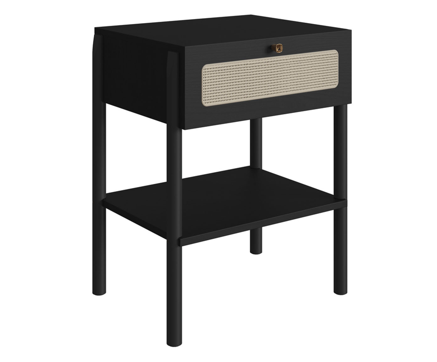 Mesa de Cabeceira Tela Oslo Nero - image 0