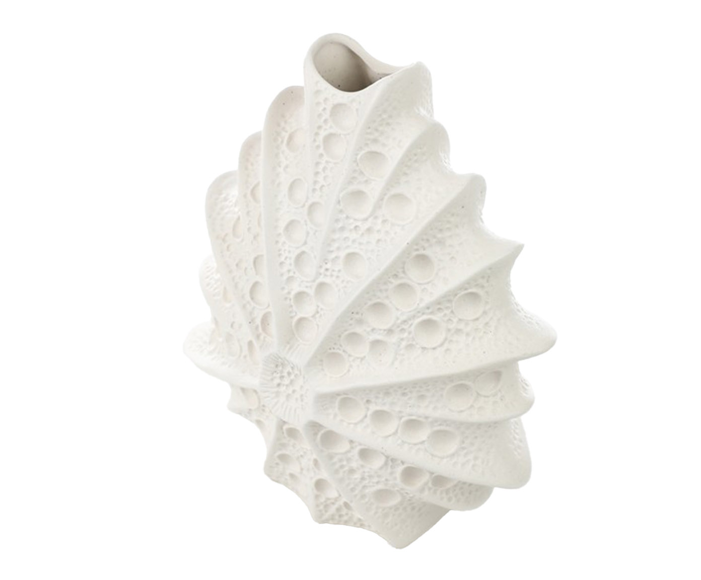 Vaso Decorativo Demer Branco Fosco image number 0