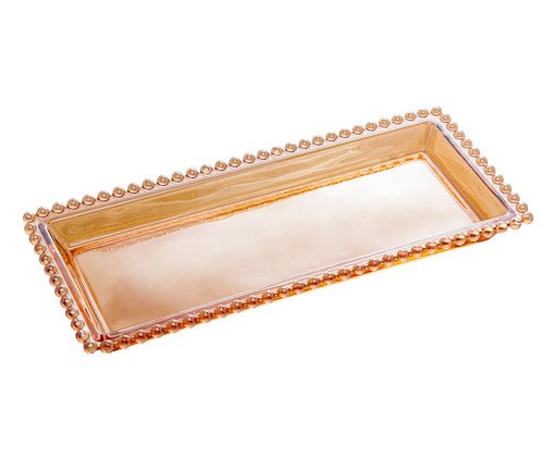 Travessa em Cristal Pearl - &Acirc;mbar image number 0