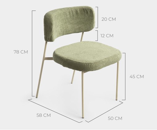 Conjunto 4 Cadeiras Slim - image 1
