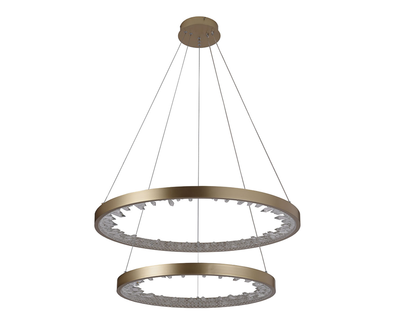 Pendente em Led 80W Milenium Dourado Bivolt image number 0