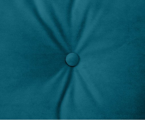 Sof&aacute; Day Bed Bergamo em Veludo - Azul Pav&atilde;o image number 7