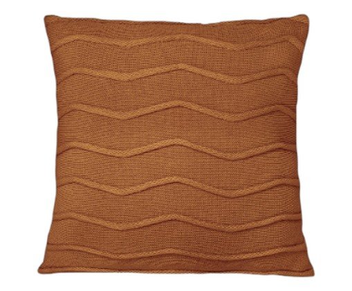 Almofada Tric&ocirc; Waves Terracota - image 0