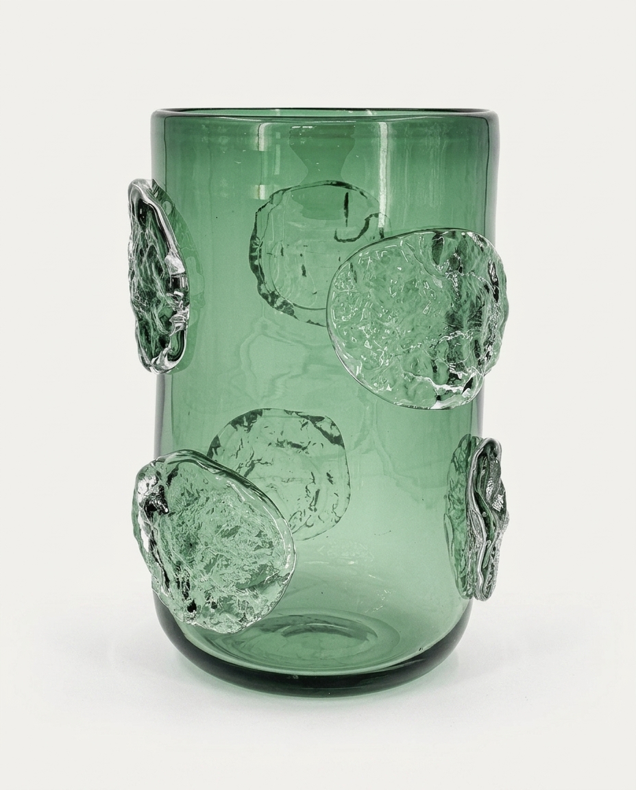 Vaso Decorativo Timbro Verde M&eacute;dio image number 3