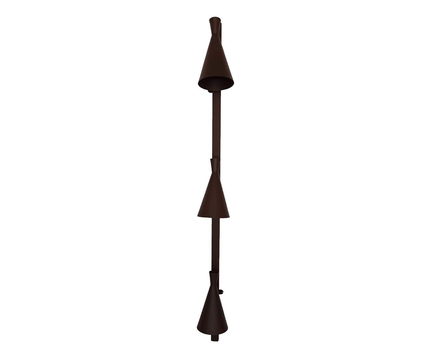 Lumin&aacute;ria Trilho de Parede Lotti Marrom Corten image number 0