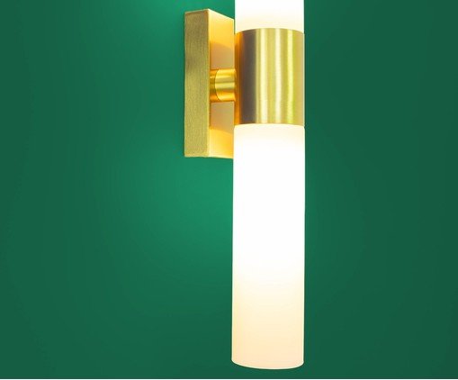 Arandela Colonne Branco e Dourado image number 3