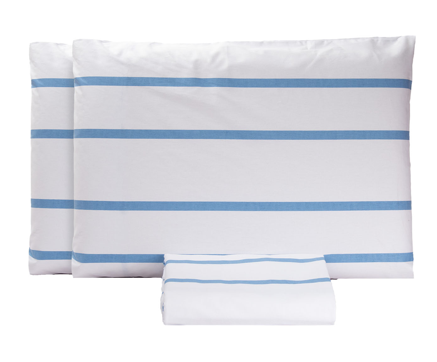 Jogo de Len&ccedil;ol Inferior Tous Les Jours Estampado Listra Pijama Azul image number 0