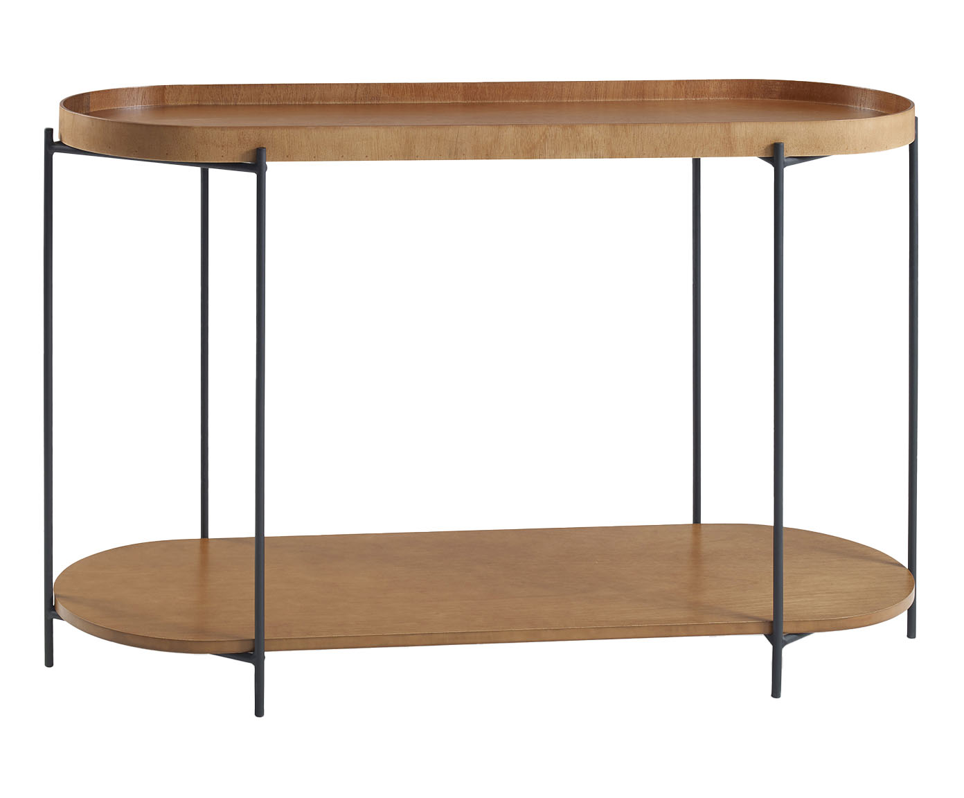 Aparador Debora com Prateleira Laminado com Base de Metal - image 1