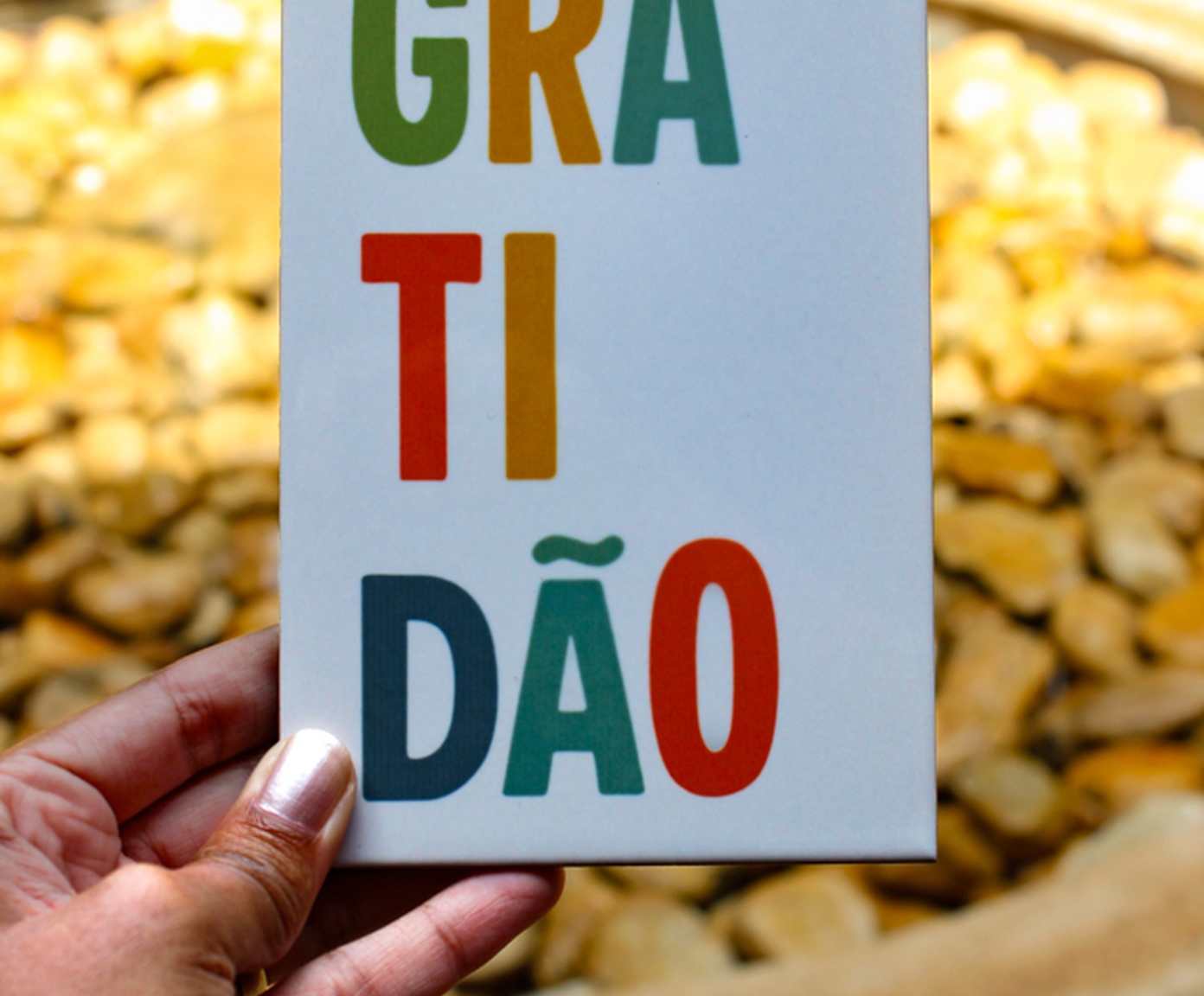 Azulejo Decorativo "Gratid&atilde;o" image number 3
