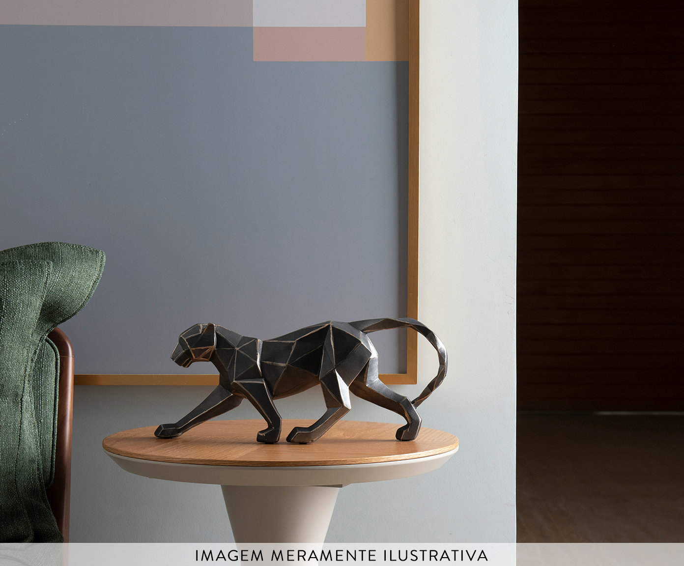 Adorno Leopardo Preto image number 1