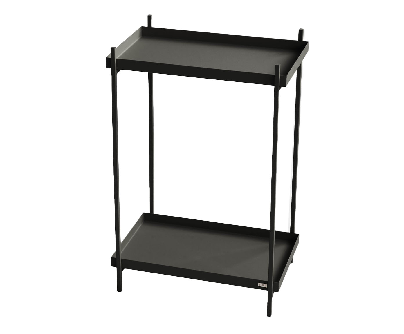 Mesa de Cabeceira Slim Wire Preto image number 0