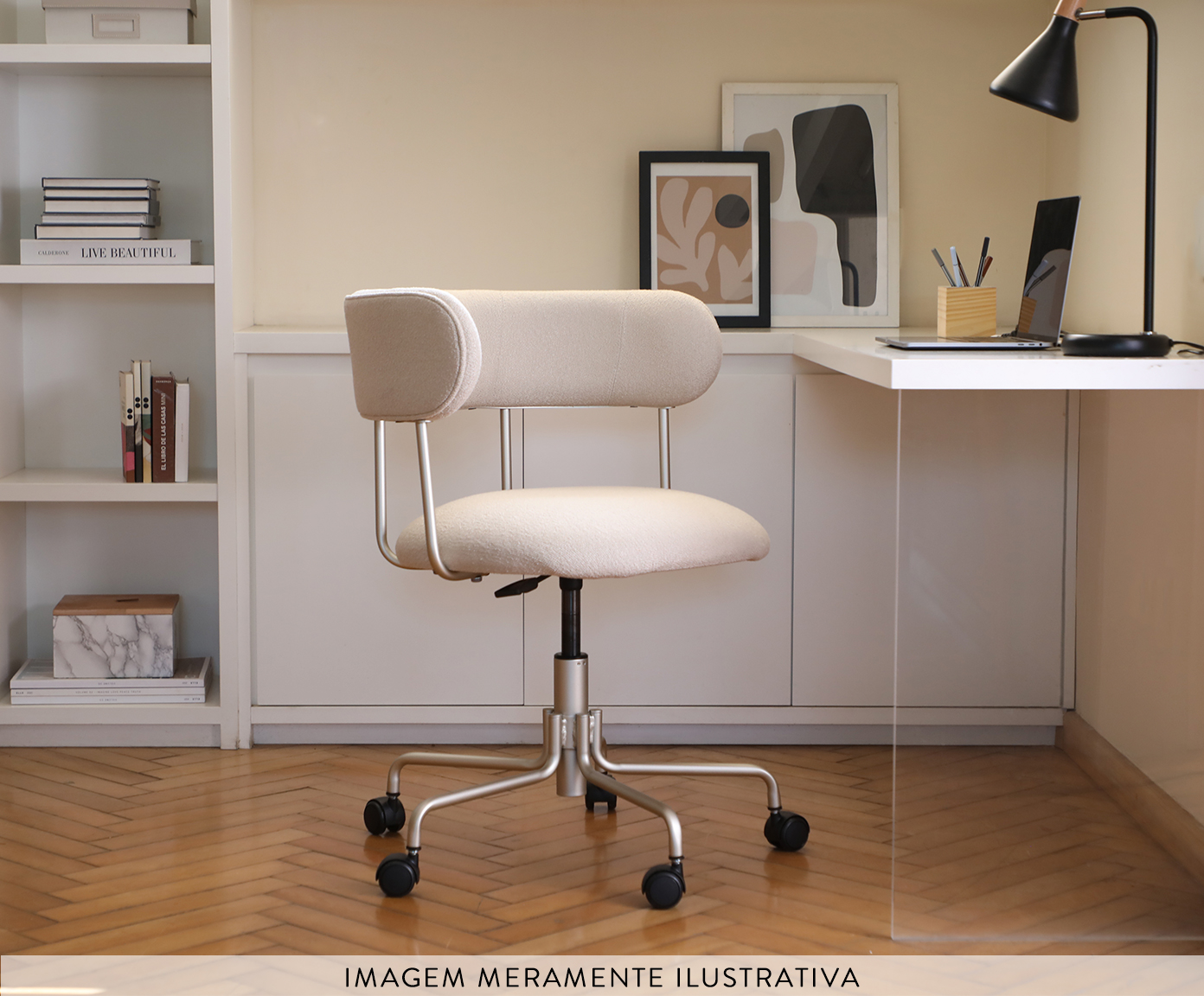 Cadeira Liz - Bege - image 1