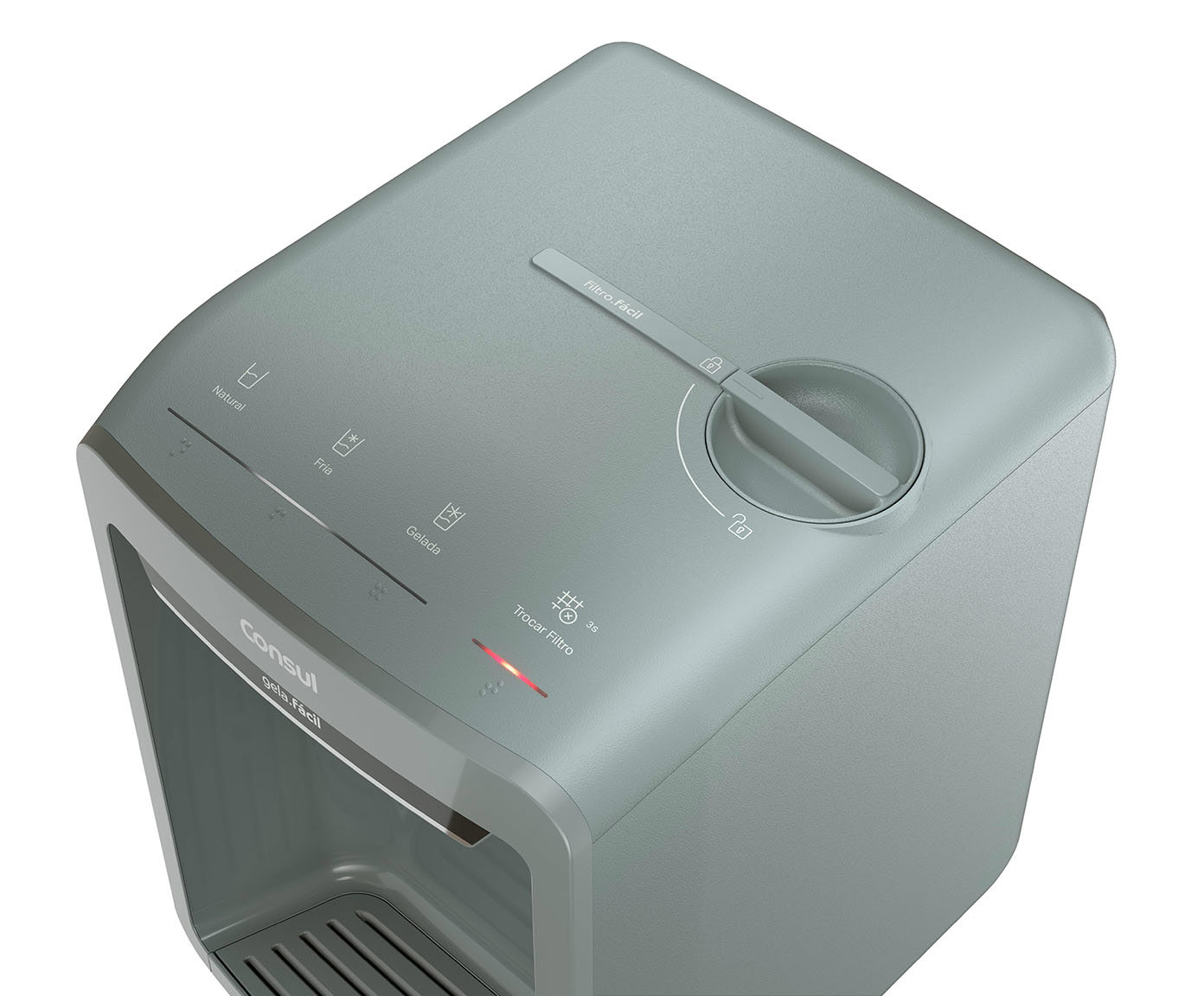 Purificador de &Aacute;gua Eletr&ocirc;nico com Refrigera&ccedil;&atilde;o Consul Erva Doce image number 2