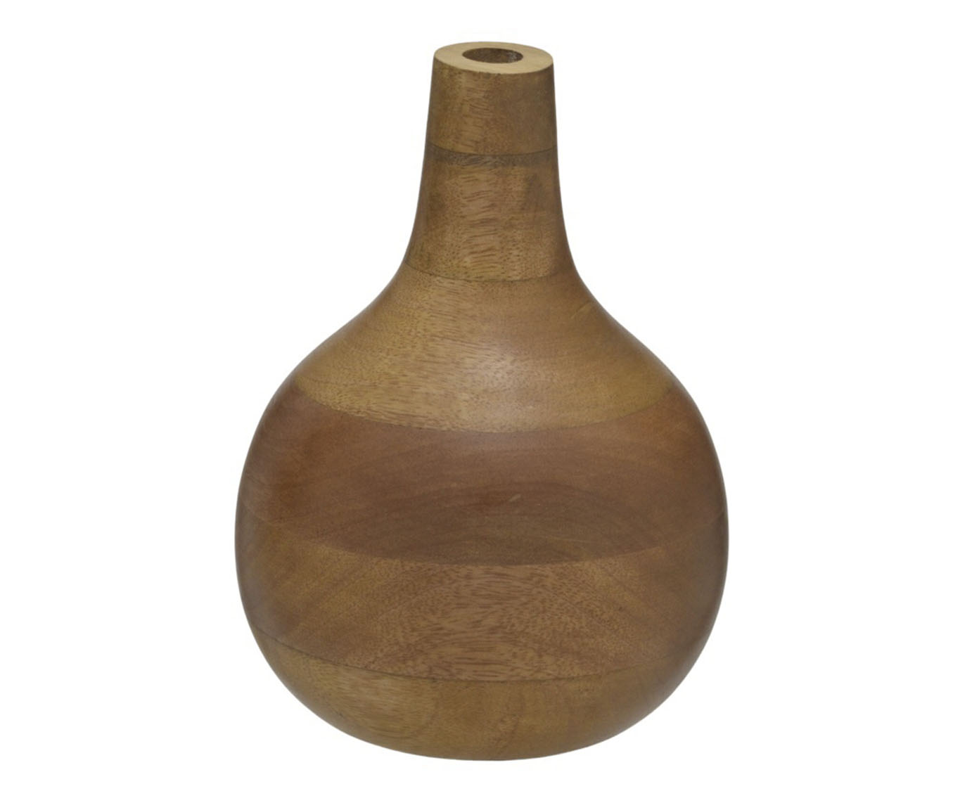 Vaso em Madeira Douglas - Marrom image number 0