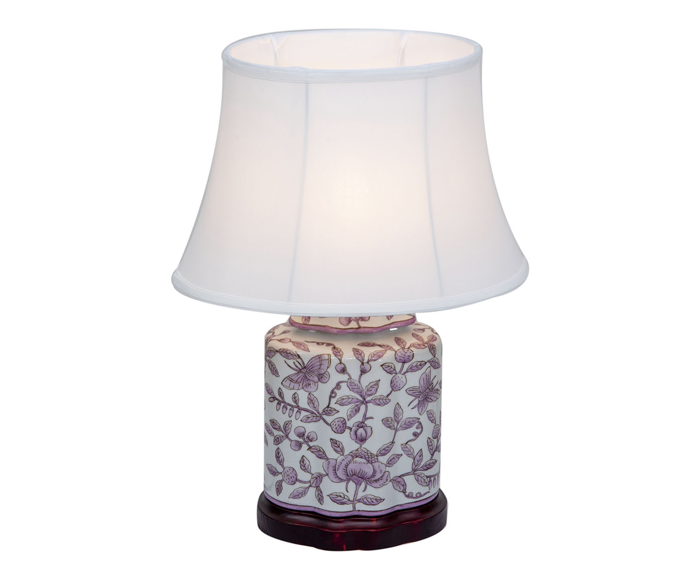 Abajur em Porcelana Collins Bivolt Rosa image number 0