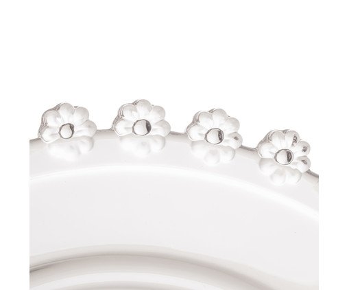 Prato Raso em Cristal Daisy image number 3