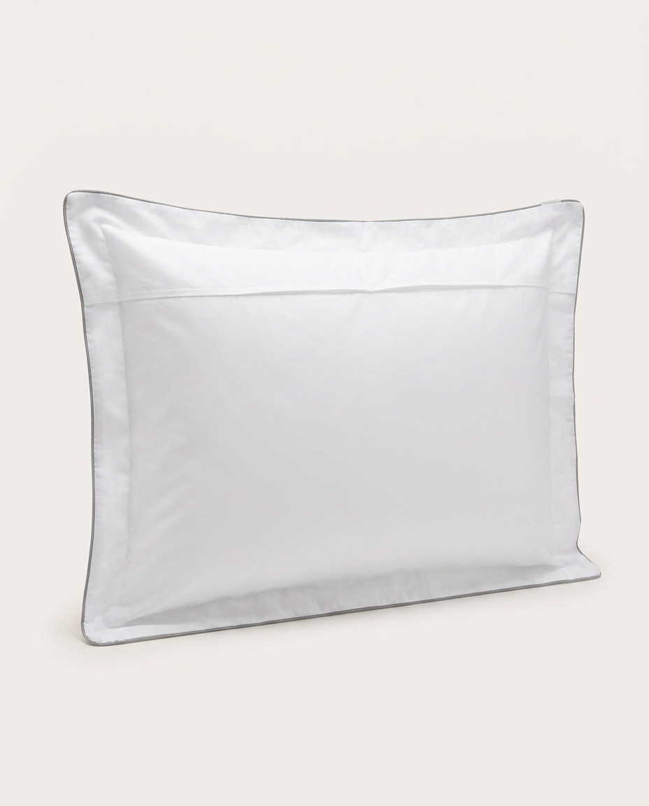Fronha Basics em Vivo Branco e Cinza 200 Fios image number 8