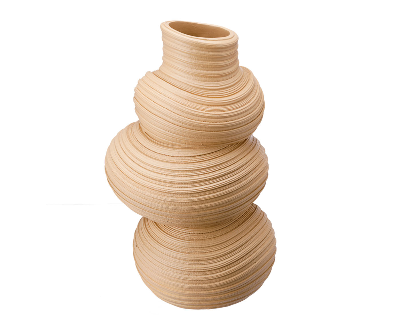 Vaso Cer&ecirc;mico Balls Bege - image 0