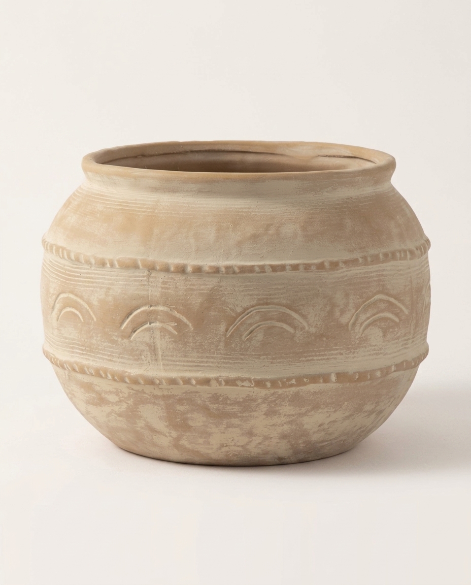 Vaso Decorativo Rustic Terracota Grande image number 6