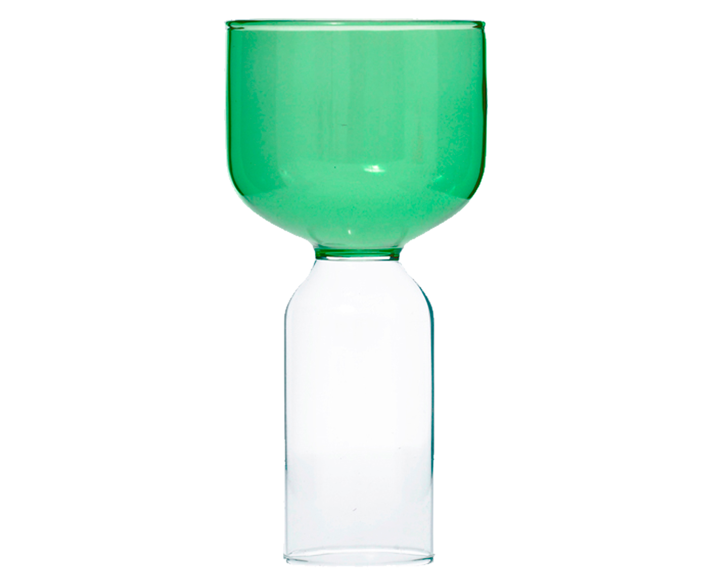 Vaso em Vidro Tune - Verde image number 0