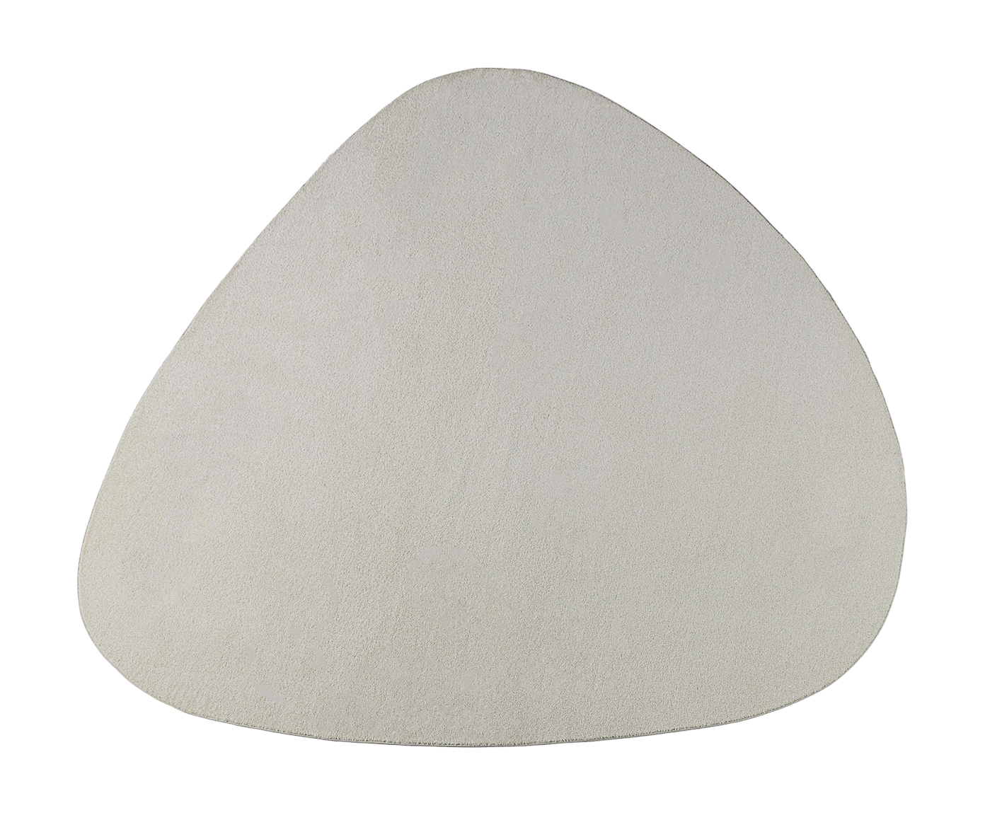 Tapete Org&acirc;nico Nuvola Triangular Prata image number 1