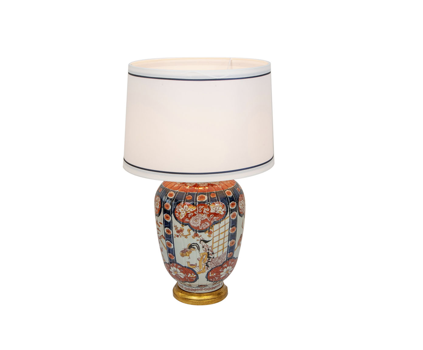 Abajur em Porcelana Bobbie Bivolt I Vermelho image number 1