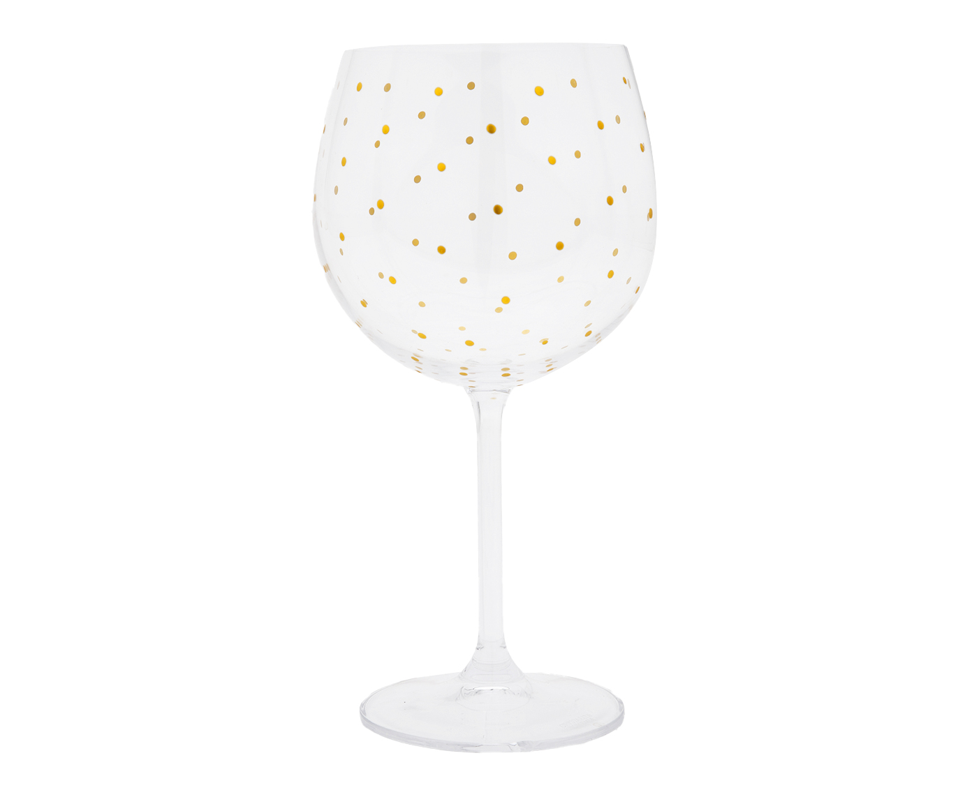 Ta&ccedil;a em Cristal Po&aacute;s Dourado - image 0