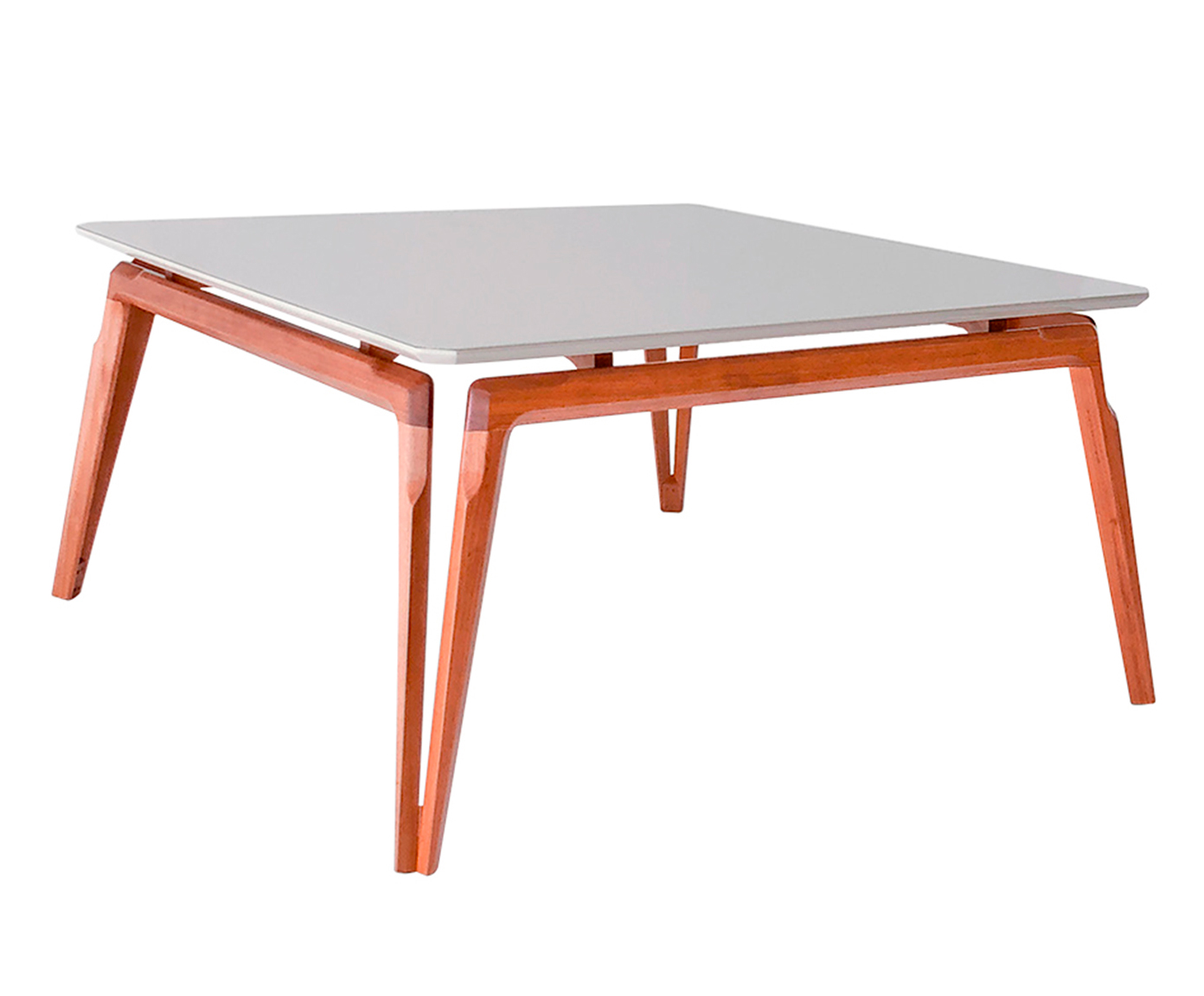 Mesa de Jantar Retangular Maju - Branco - image 0