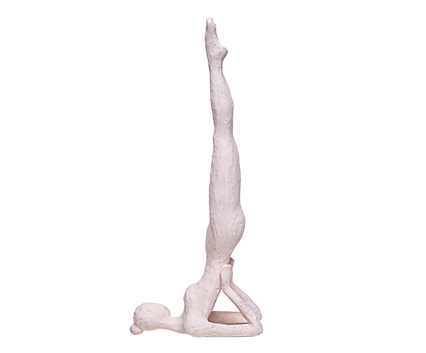 Escultura Yoga M&atilde;os Atras Creme image number 0