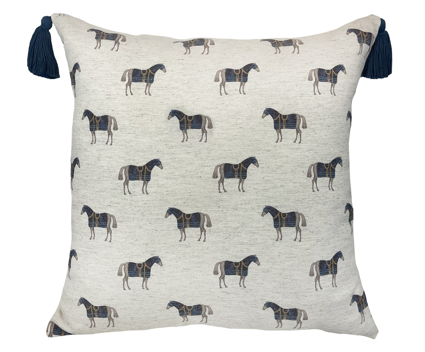 Almofada Linho Cru Estampa Horse - image 0