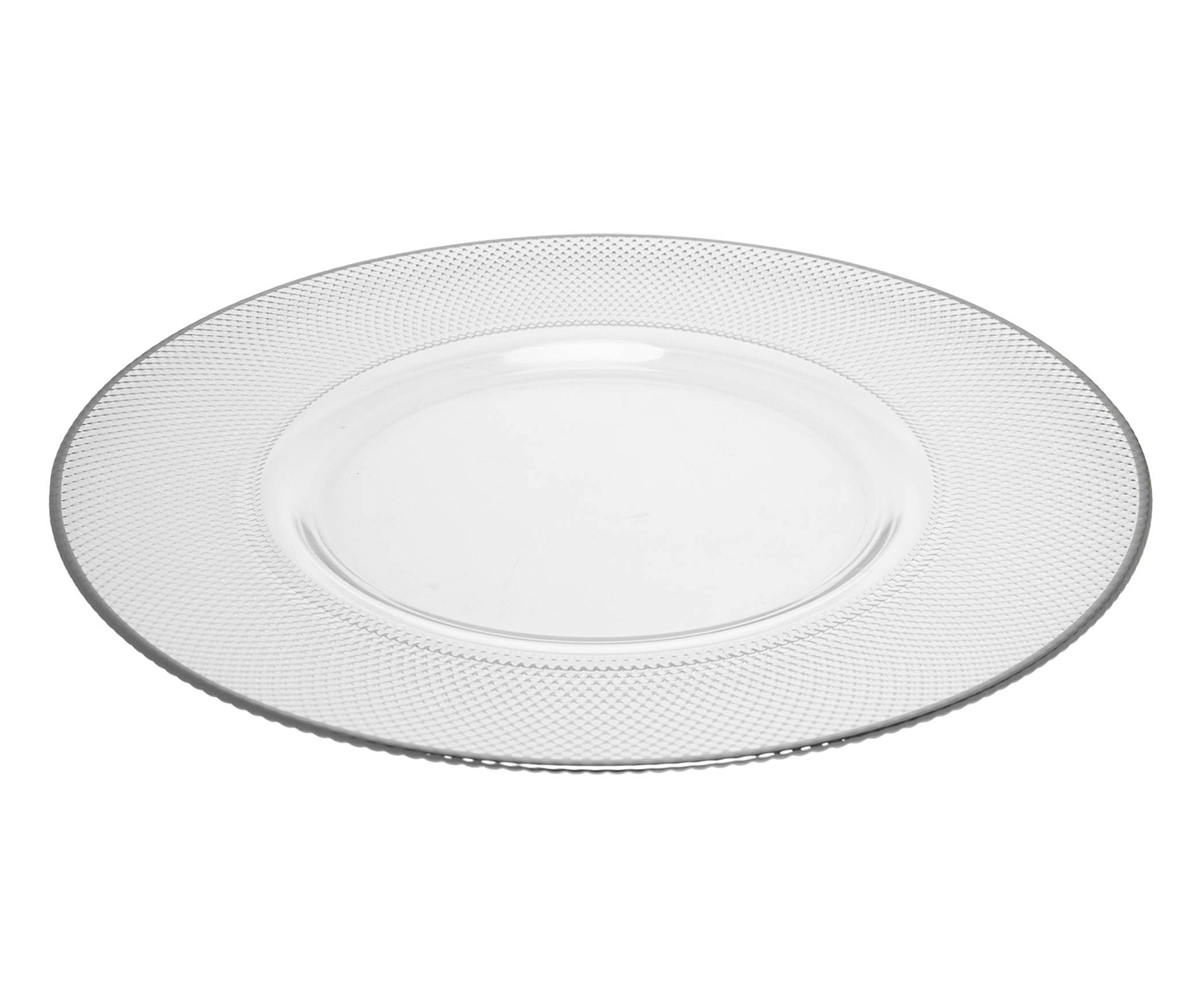 Sousplat com Fio Prateado Thin Edge image number 1