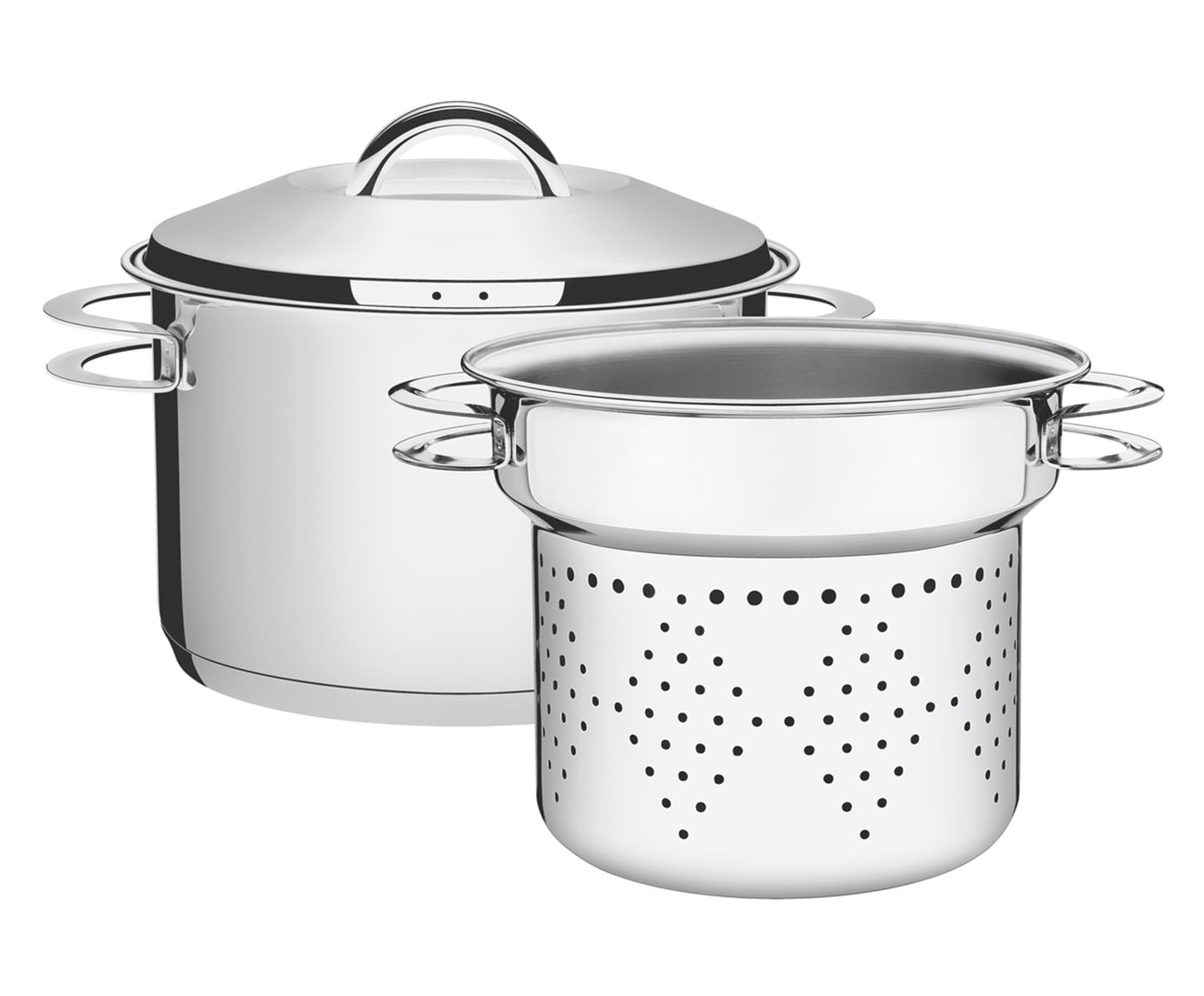Jogo Cozi- Pasta em Inox Acqua Prata image number 0