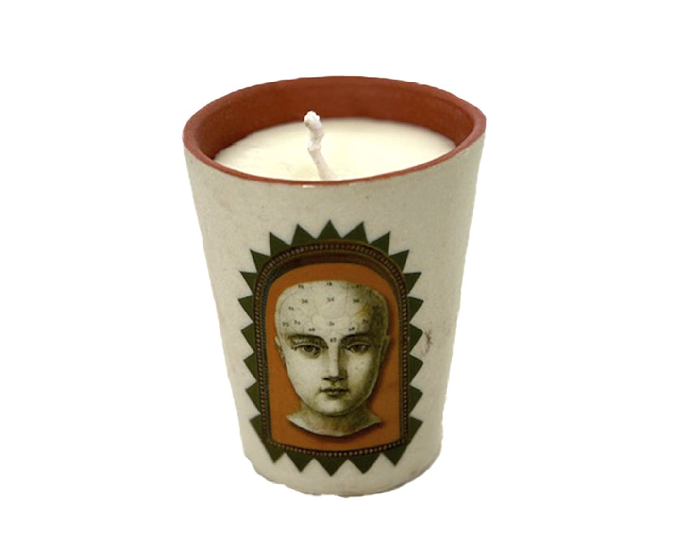 Vaso Longo Queen Cer&acirc;mica Verde image number 0