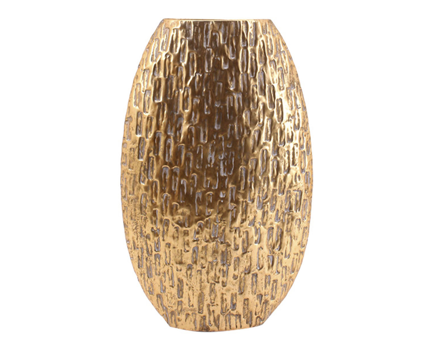 Vaso em Metal Cheekums I Dourado image number 0