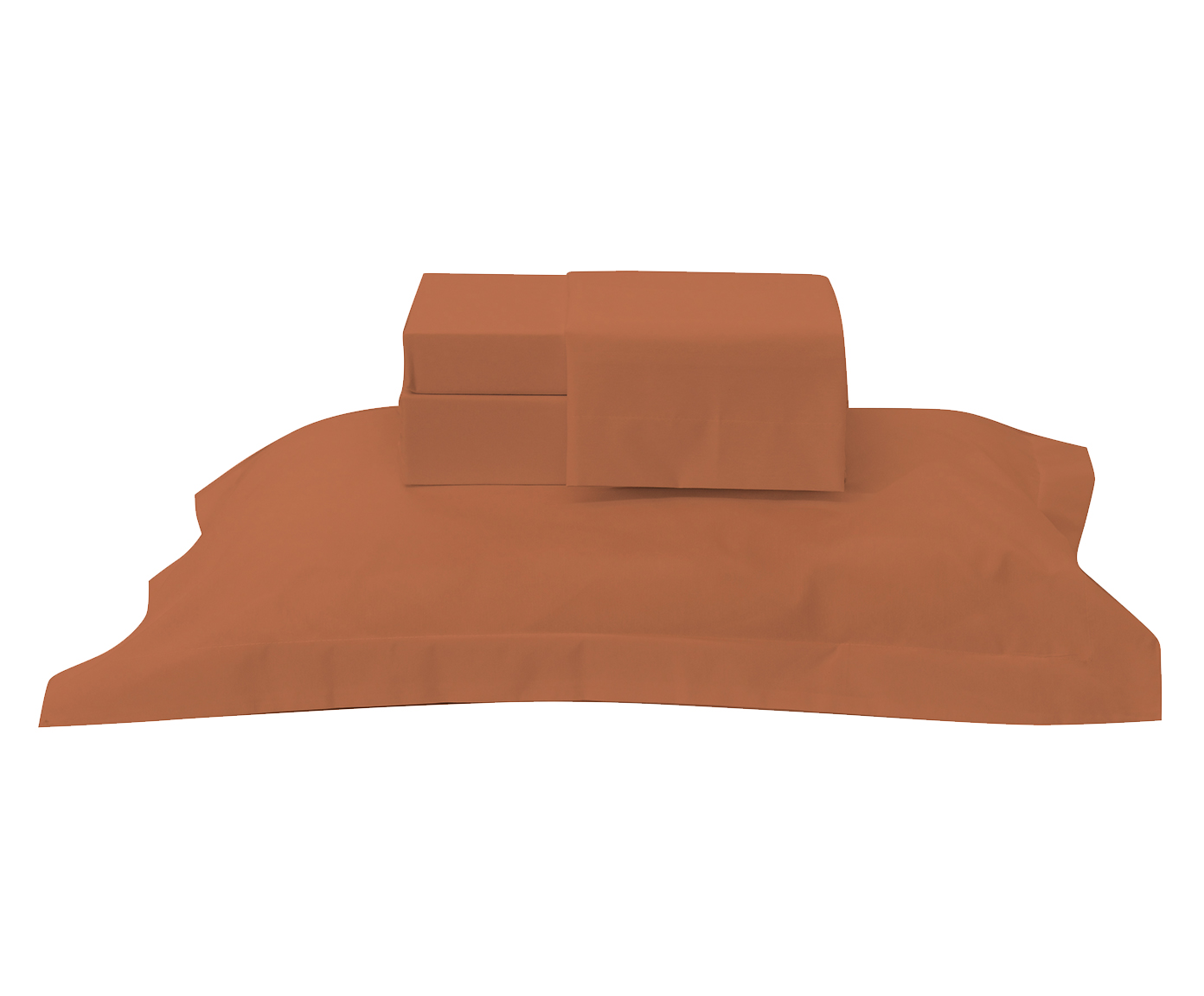 Jogo De Len&ccedil;ol Prime Tinto  Terracota image number 1