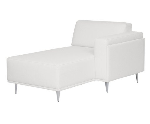 Sof&aacute; Modular com Chaise em Linh&atilde;o Ant&ocirc;nio Cotton Cru image number 2