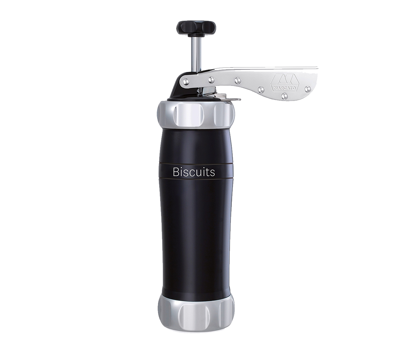 Biscoiteira em Inox Elegance Preta image number 0