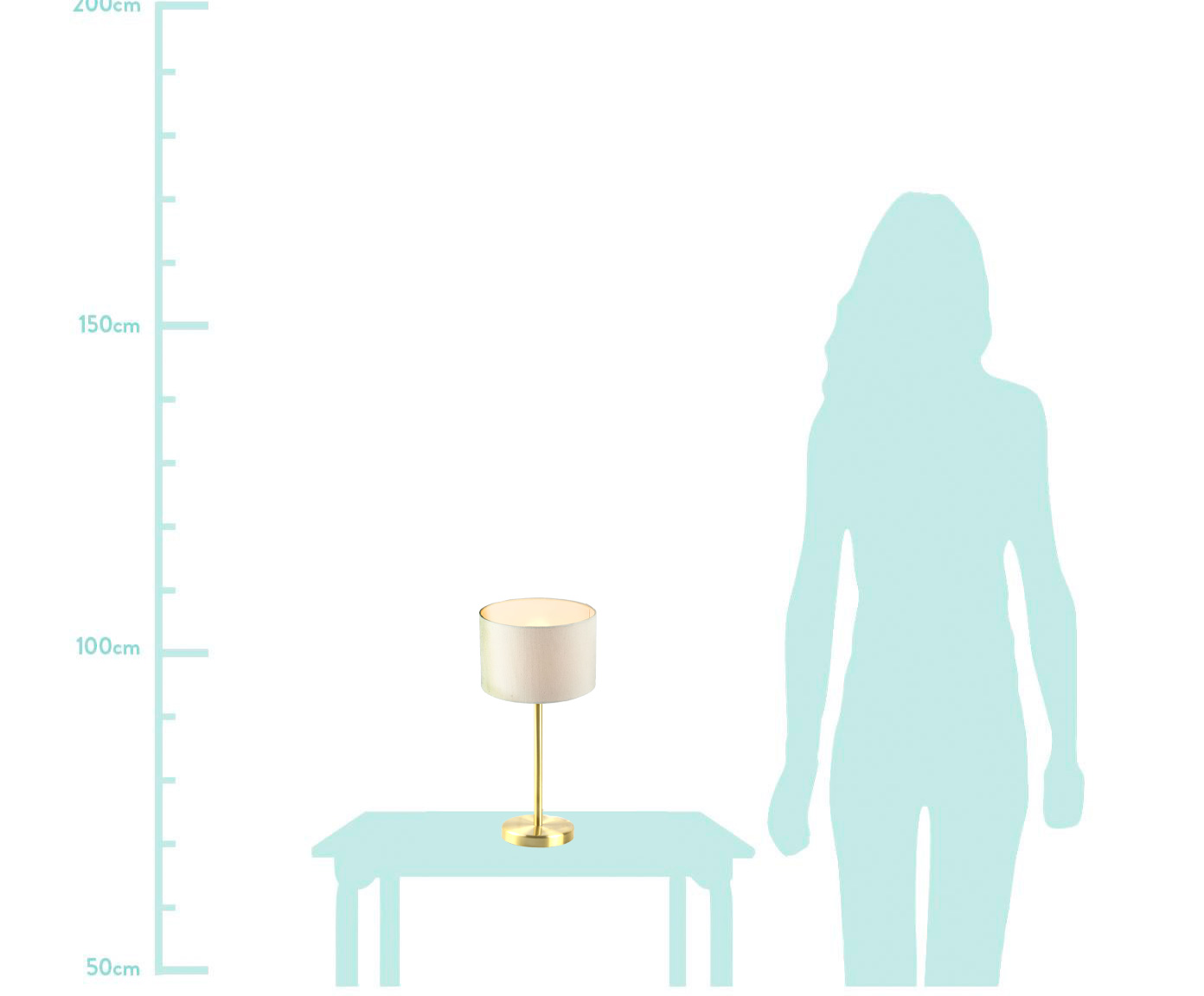 Abajur Juliana Dourado - Bivolt image number 1