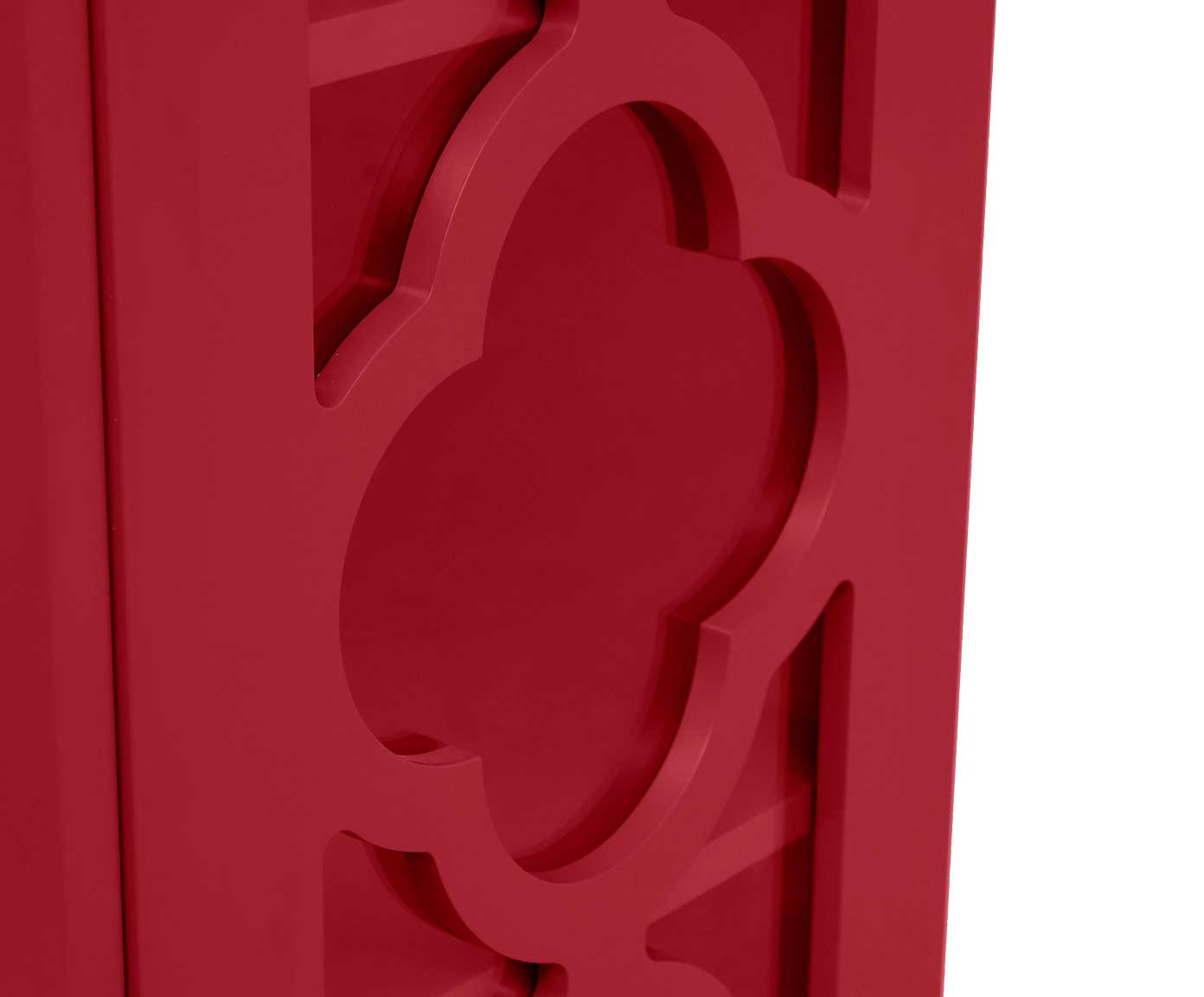 Cristaleira Portal Firebrick - Vermelho image number 7