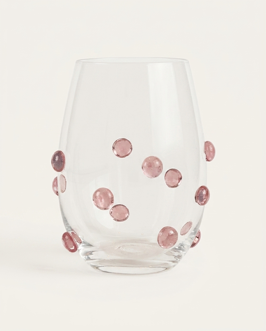 Copo Mergus Gemas Quartzo Rosa image number 3