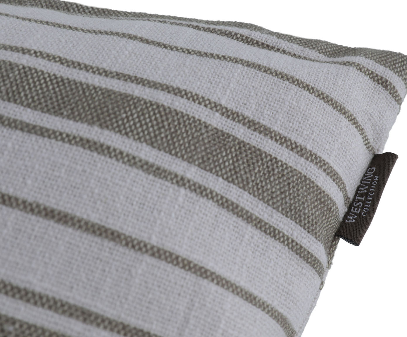 Capa de Almofada Chandni OffWhite e Verde - image 1