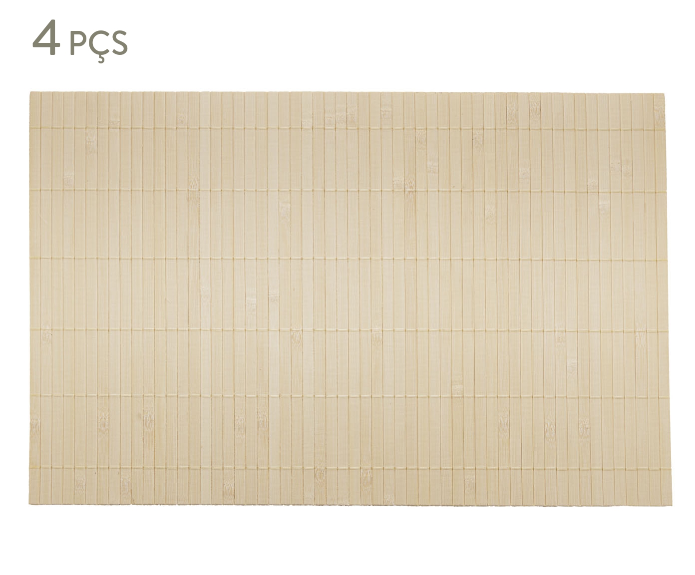 Jogo de Lugares Americano Odemis em Bambu Natural - image 0