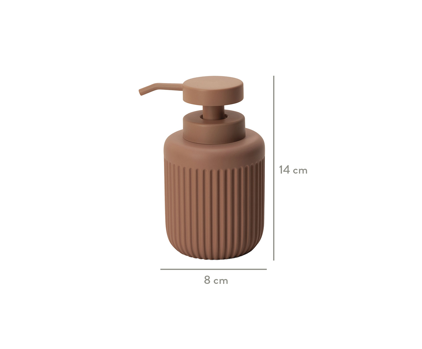 Dispenser em Cimento Lina - Rose image number 2