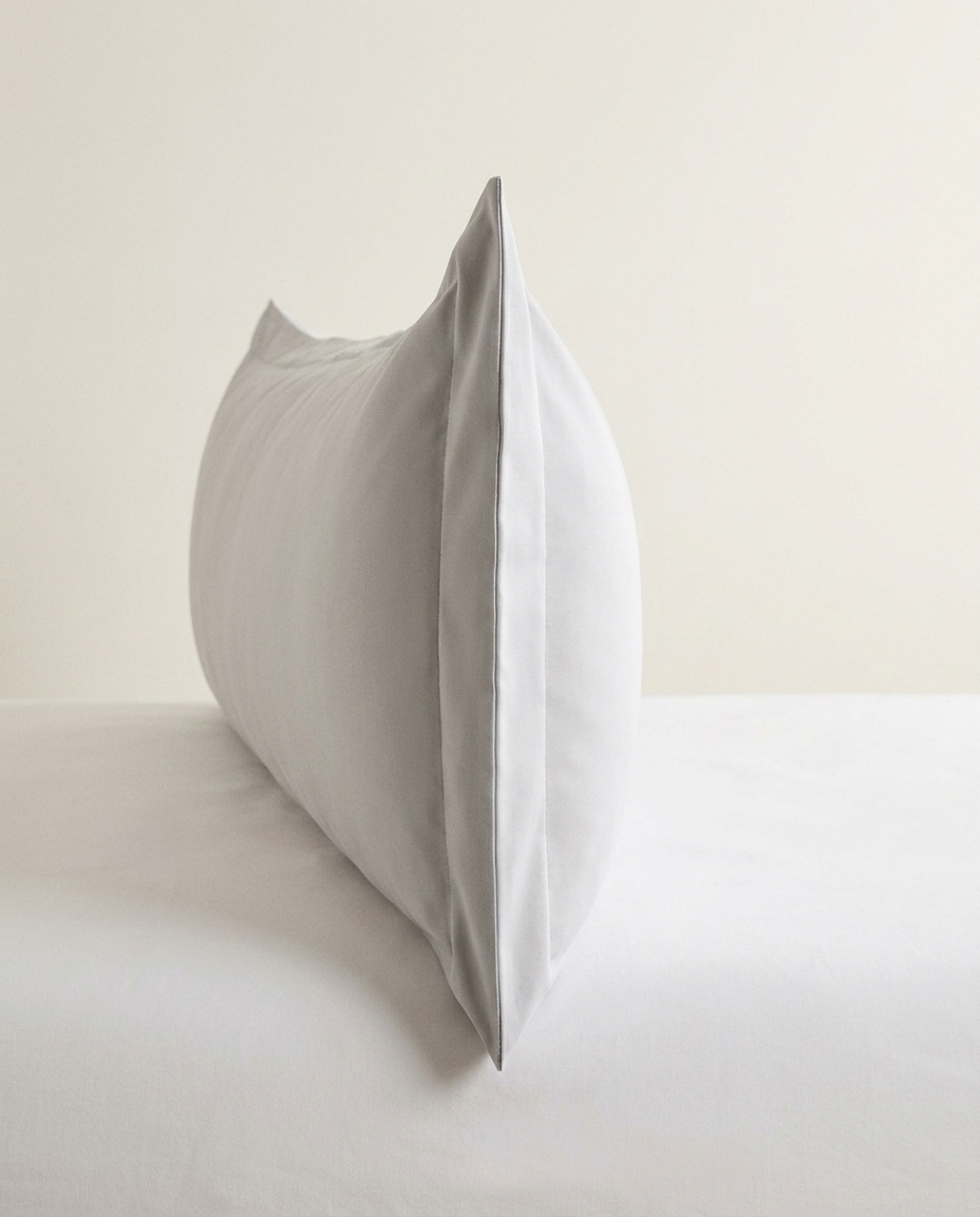 Fronha Body Pillow Prata - 200 Fios image number 5