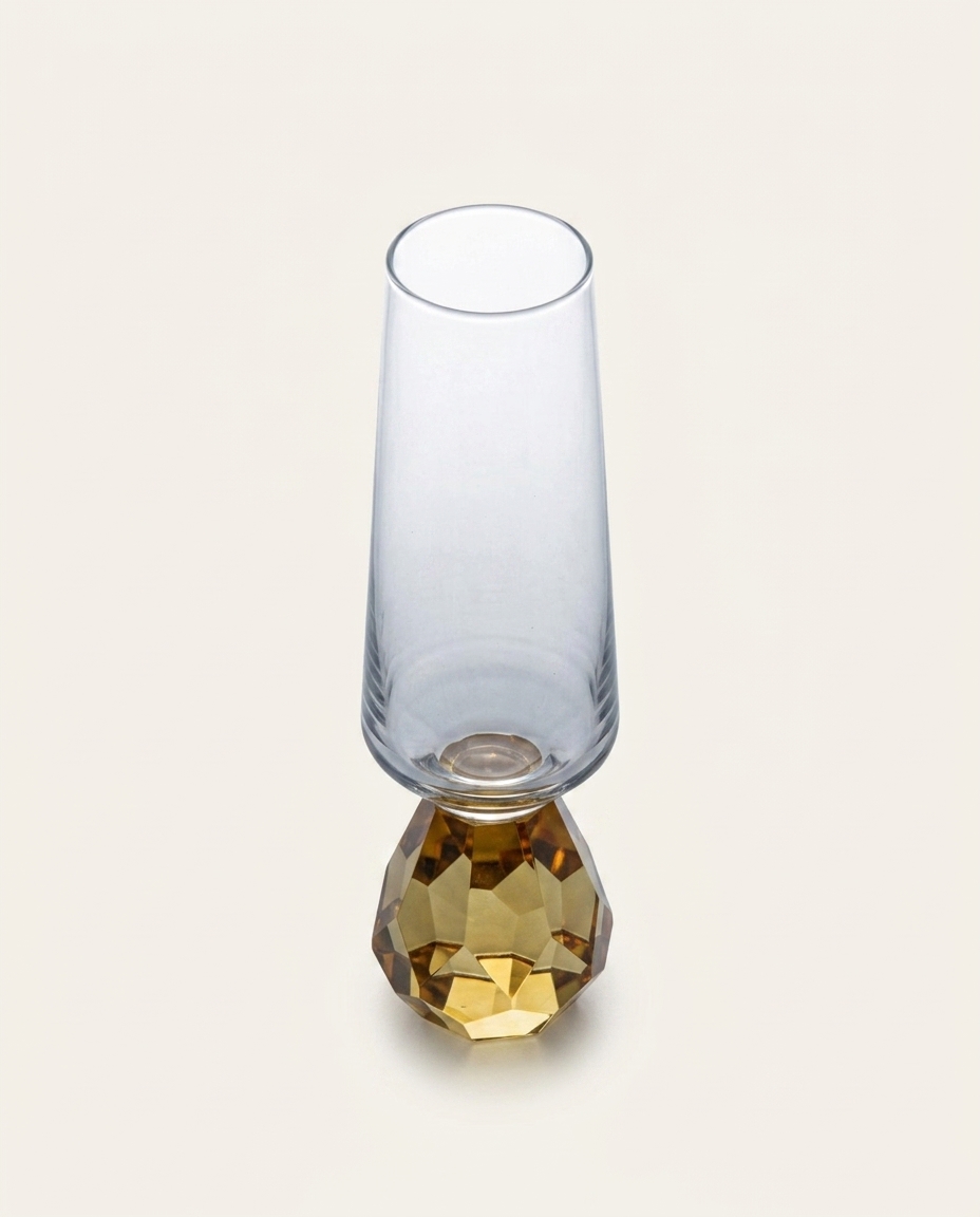 Ta&ccedil;a para Champanhe Aurora Amarelo image number 4