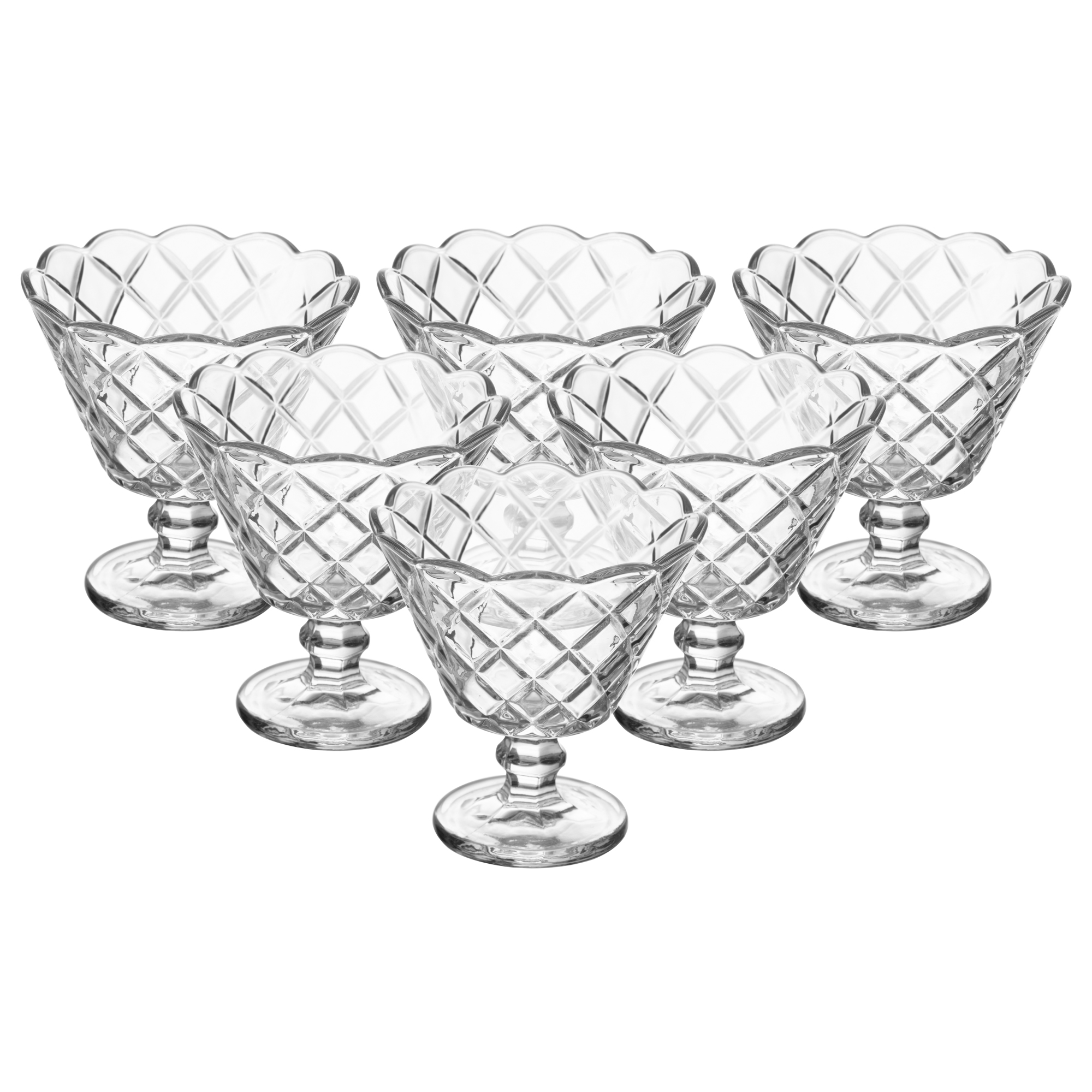 Jogo de Ta&ccedil;as para Sobremesa Diamante image number 1