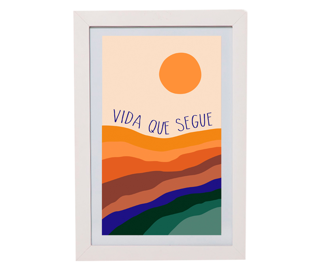 Quadro Vida Que Segue image number 0